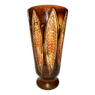 Vase en céramique par Jean Varoqueaux pour la poterie périgordine