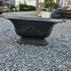 Antique cast iron planter