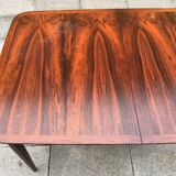 Rosewood dining table lübke 60s