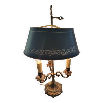 Lampe bouillote style second empire