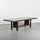 Table Taliesin 2 en cerisier, Frank Lloyd Wright, Cassina 1989