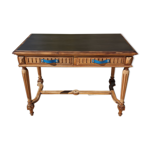 Bureau à tiroirs rénové style henri II