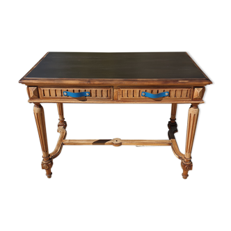 Bureau à tiroirs rénové style Henri II