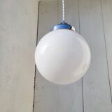 Opaline globe suspension