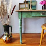 Old patinated farmhouse table