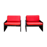 Italian Simone armchairs by Kazuhide Takahama for Gavina, 70's