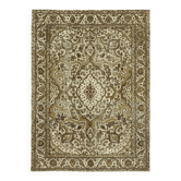 1970s 285 cm x 385 cm beige wool carpet