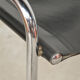 Tabouret tubulaire années 80