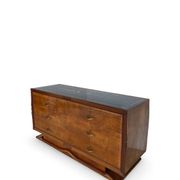 An art deco Italian chest of drawers, Italy 1950s