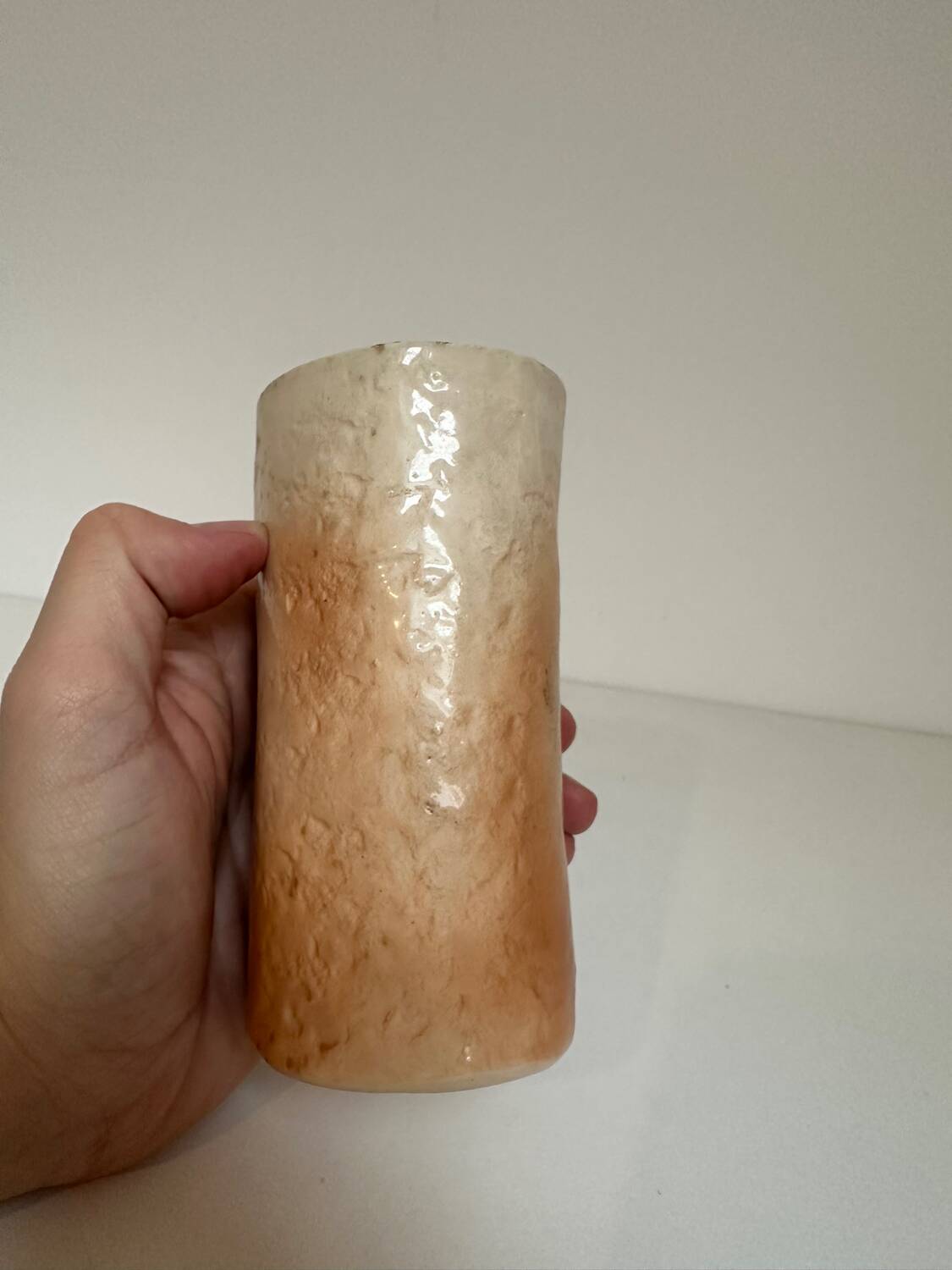 Vase rouleau herbier meilleur ouvrier de France 1970