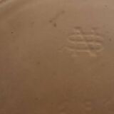 Art Deco glass paste vase Vine leaves signed Souchon Neuvesel