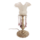 Lampe de table "Art Nouveau" en bronze. Espagne, années 1940.