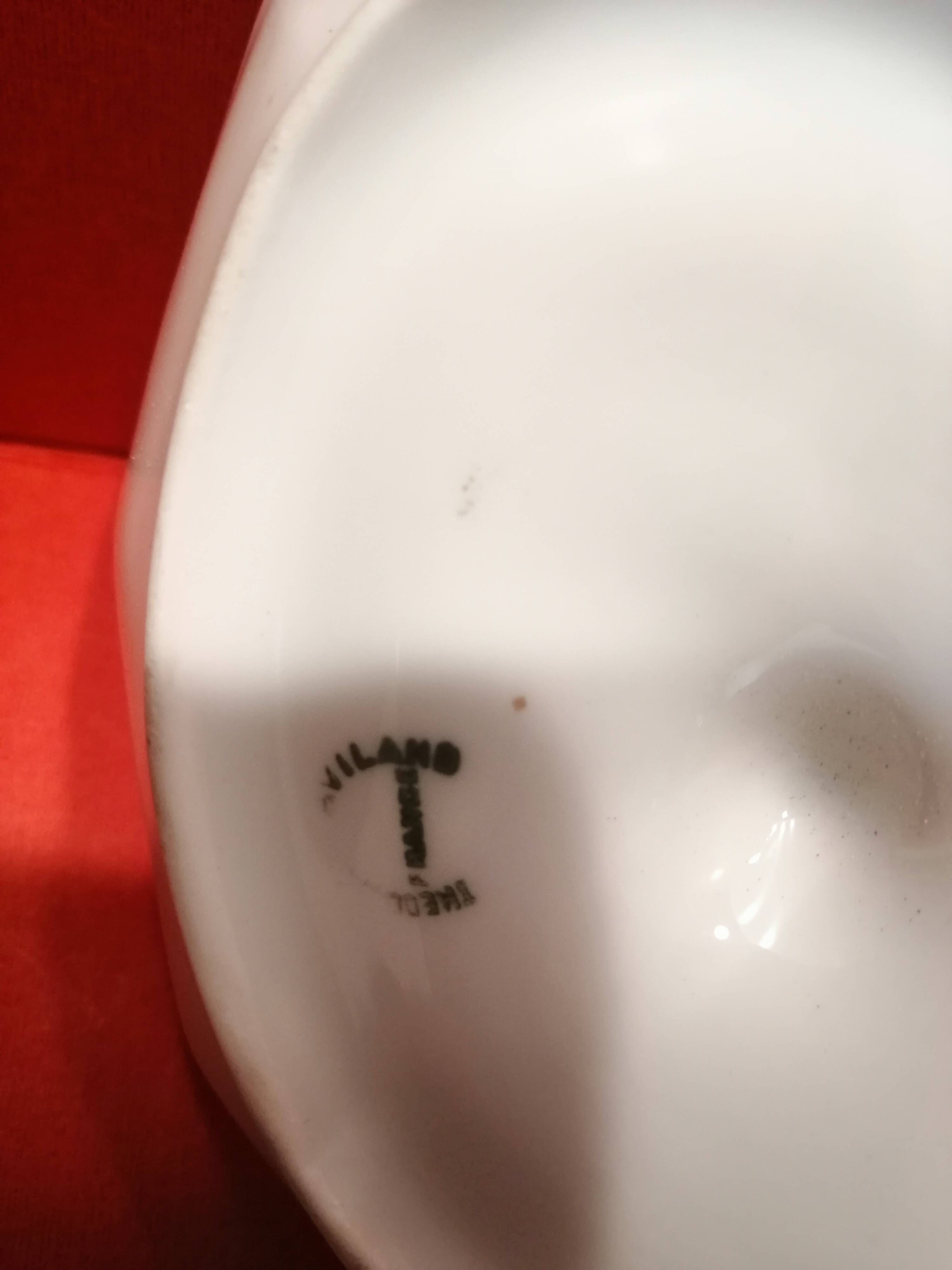 Candle holder rat-de-cave porcelain Haviland