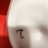 Candle holder rat-de-cave porcelain Haviland