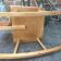 Cheval a bascule en bois vintage