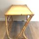 Rattan desk around 1970
