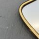 Mid-century gold mirror, 1960s