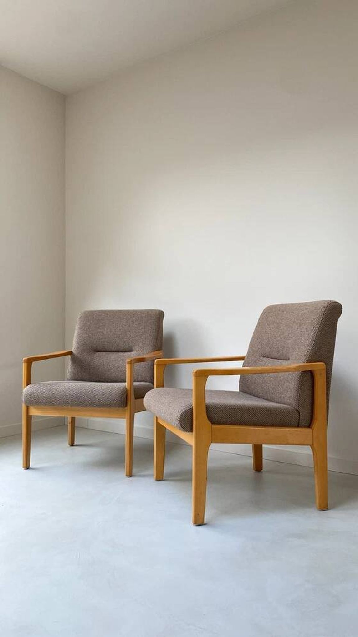 Vintage Wooden Seating Area / Sofa / Armchair