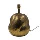 Organic modern brass table Lamp, Tommaso Barbi Italy 1970