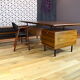 Vintage 1970 corner office