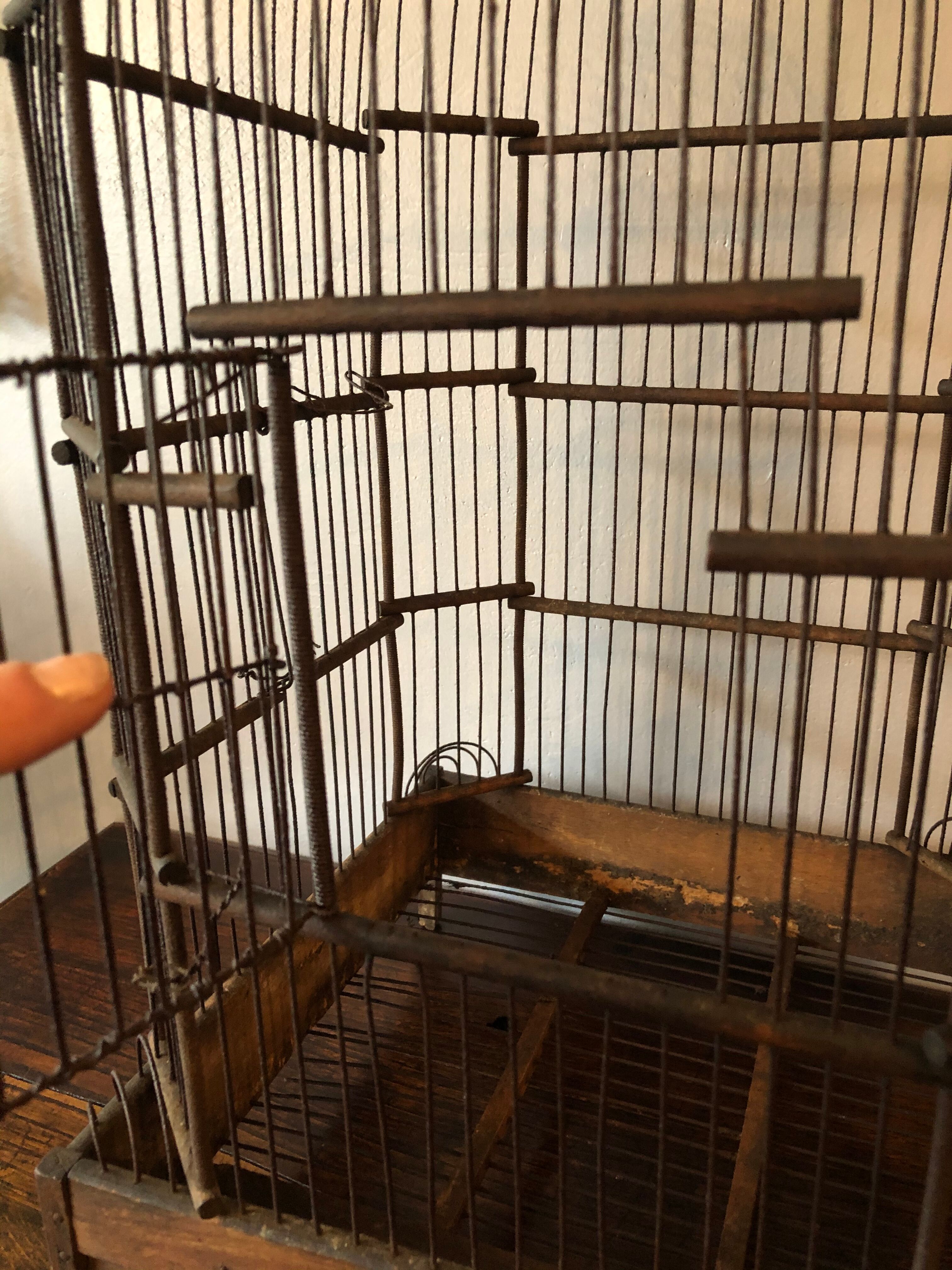 Ancient bird cage