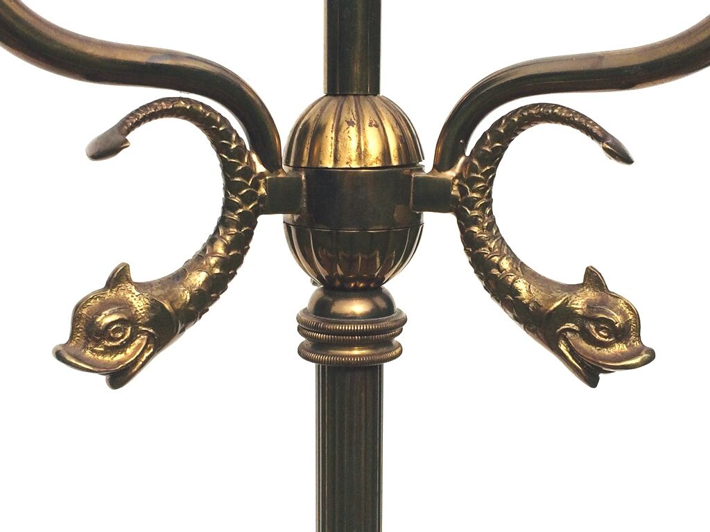 Neoclassical floor lamp 50s Hollywood Regency * Vintage *