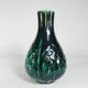Green Vicke Lindstrand Ceramic Vase "638" Upsala Ekeby, 1950's