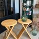 Pair of Folding Stools "Suzy" by Adrian Reed