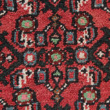 Handwoven Persian Runner Rug, Traditional Wool Vintage Rug- 73x387cm