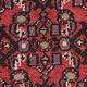 Handwoven Persian Runner Rug, Traditional Wool Vintage Rug- 73x387cm