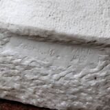 Important white marble bust, signed Léoni, 19th century