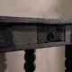 Console table in Shou Sugi Ban finish