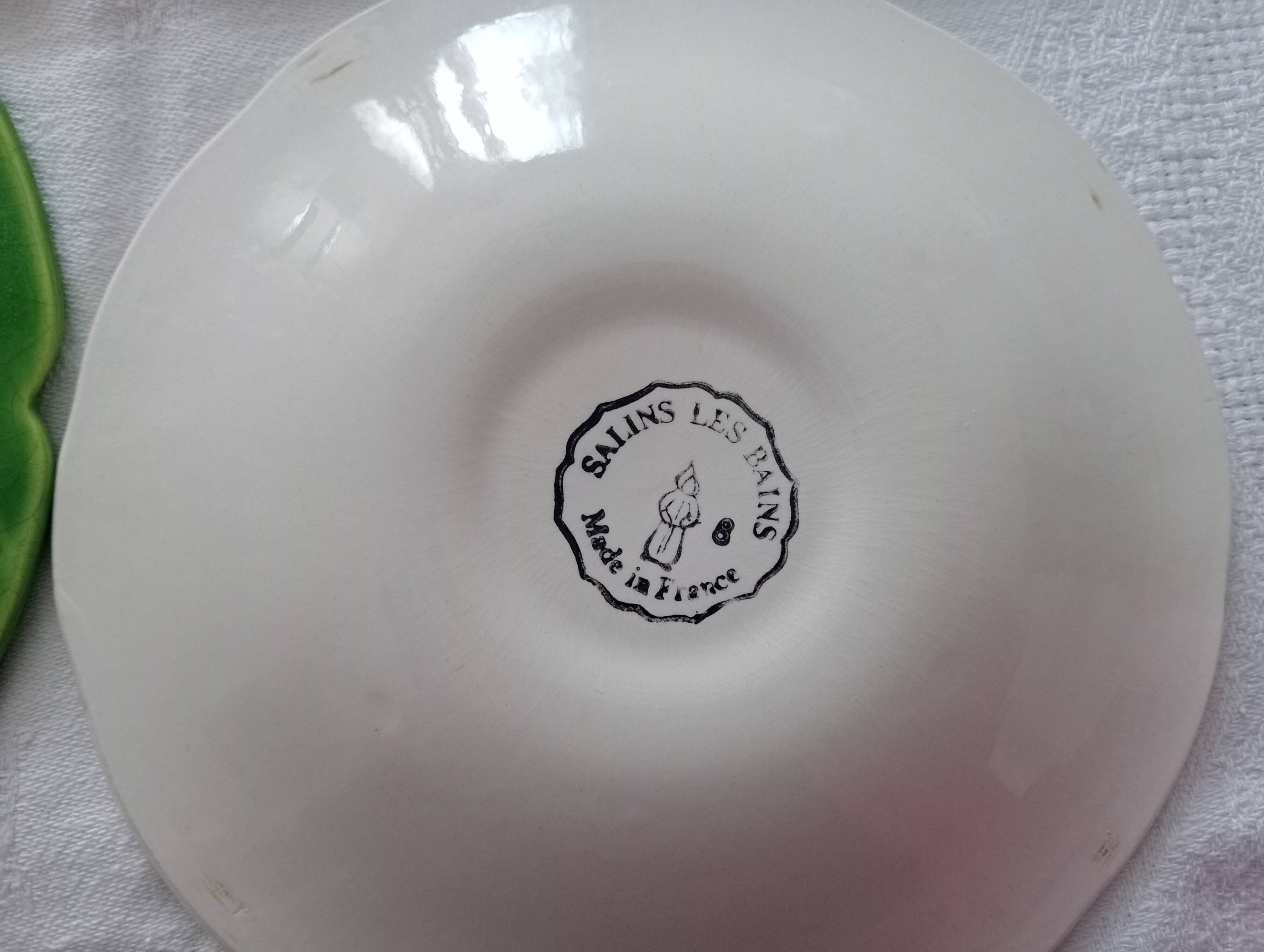 Jacques Molin and Salins les Bains plates