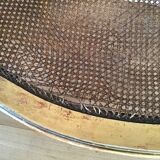 Louis XVI style caned bench