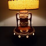 Ceramic floor lamp from the 70s