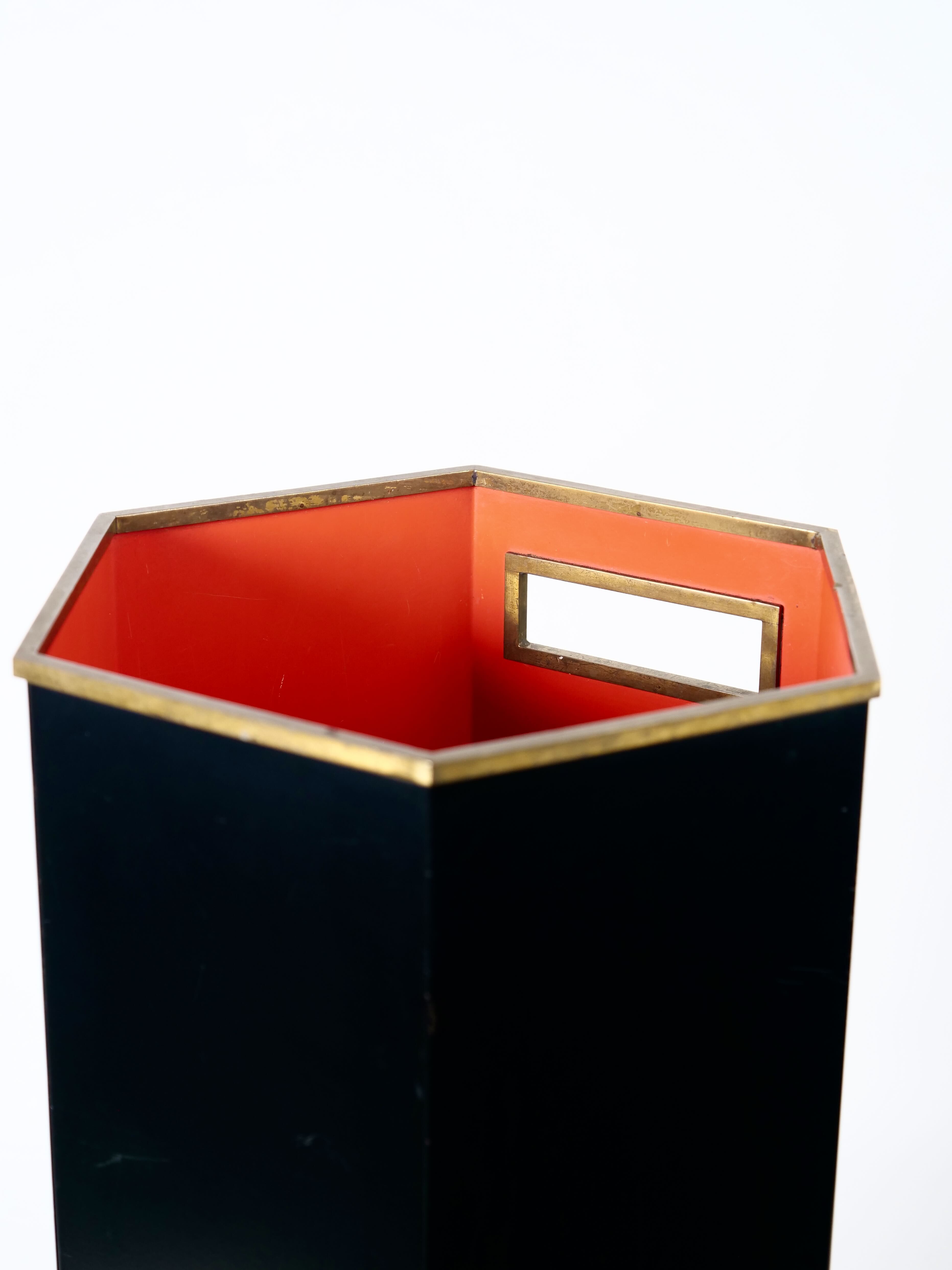 Geometric umbrella rack 60s Velca Legnano