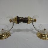 Pair of 60s vintage wall