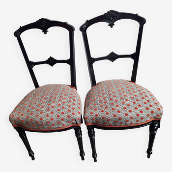 Restored Napoleon III chairs