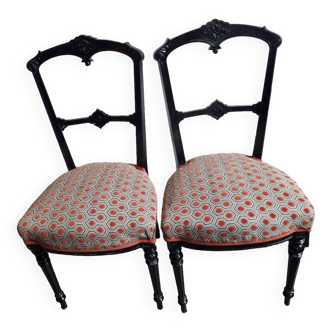 Restored Napoleon III chairs