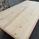 Table de ferme Alsace sapin naturel