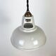 Vintage Industrial Beige Painted Ceiling Lamp, 2000s