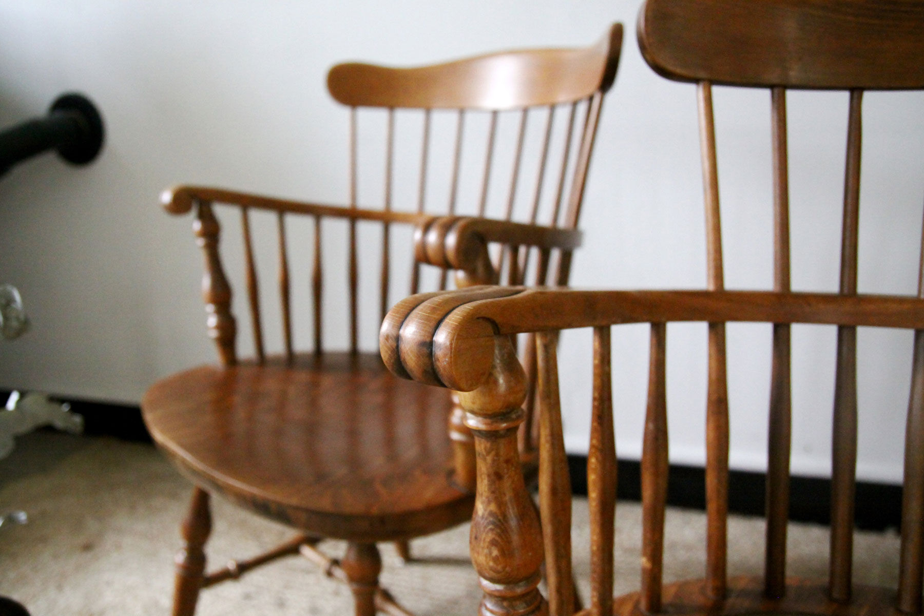 Western style vintage armchairs