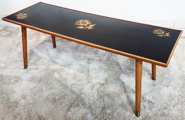 Table low vintage compass