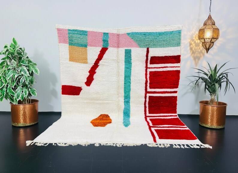 Magnificent Berber wool rug 200cmx300cm