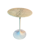 Knoll International side table top in real marble