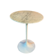 Table d'appoint Knoll International plateau en véritable marbre