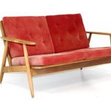 Scandinavian sofa, 2 seats, Sweden, 1950