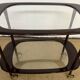 Italian service trolley or bar / Trolley on wheels from the 1950s