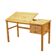 Bureau en pin danois avec plateau réglable, années 1990