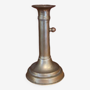 Bronze torch candle holder